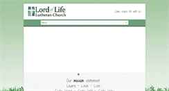 Desktop Screenshot of lordoflifeaustin.org